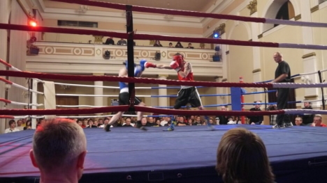 Na exhibičním galavečeru boxu startovali borci z Broumova 