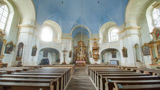 Skupina broumovských kostelů ve fotografiích