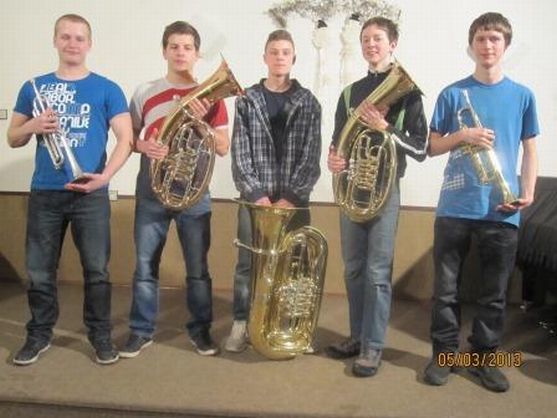 Polický Brass Band získal titul absolutního vítěze krajské soutěže žesťových souborů 