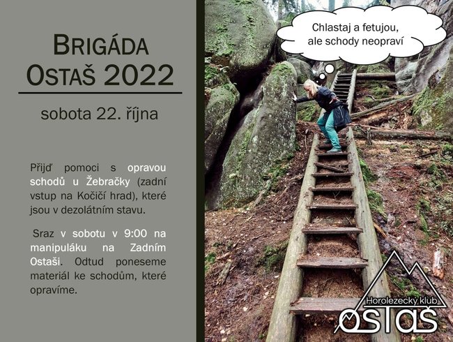 Sobotní brigády na Ostaši, Hvězdě a v Adršpachu