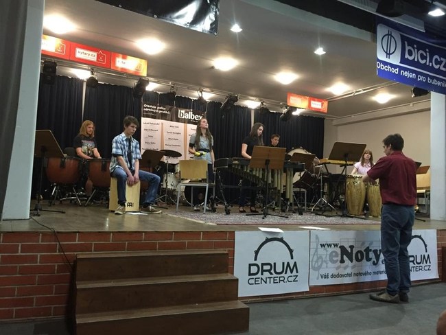 Poličtí bubeníci druzí na národním finále uměleckých škol 