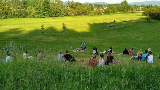 Švýcarský buben hang drum ve Velkém Poříčí