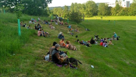 Švýcarský buben hang drum ve Velkém Poříčí