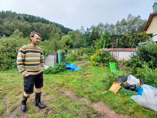 Díval jsem se z okna a brečel