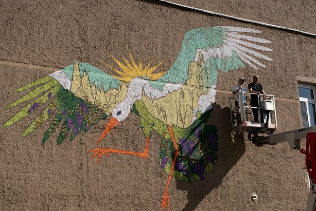 Broumovský mural byla opravdová výzva