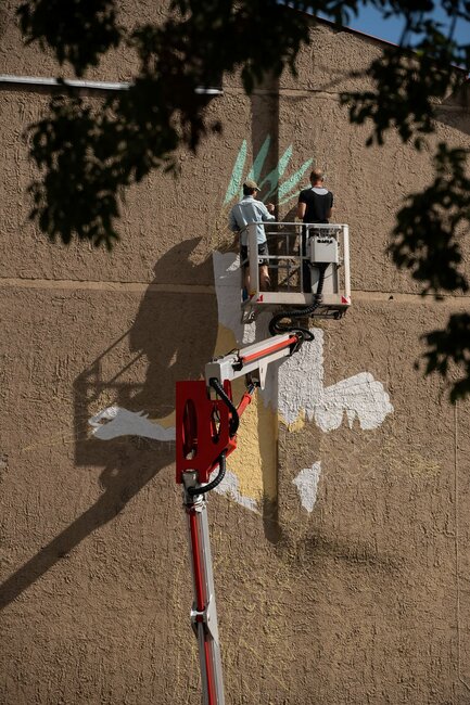 Broumovský mural byla opravdová výzva