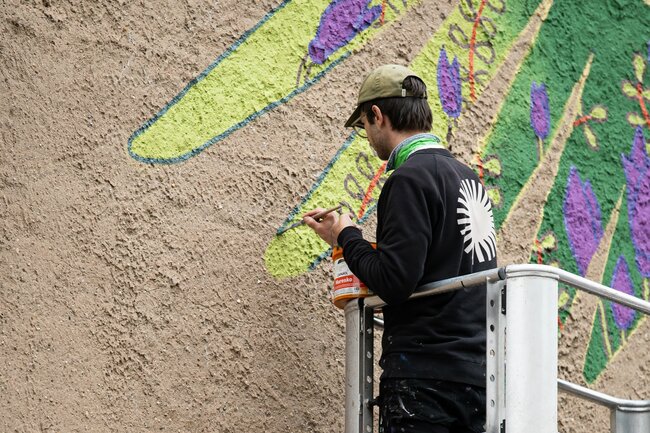 Broumovský mural byla opravdová výzva