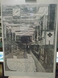 V Zeleném domečku v Polici nad Metují představí svoji tvorbu mladý výtvarník Lukáš Cinkanič