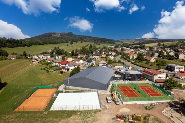 Nový sportovní areál v Bukovici už slouží návštěvníkům