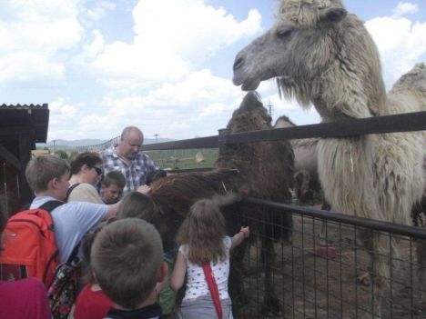 Děti ze základní školy v polské Nové Rudě na výletě v Broumově