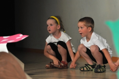 Vystoupení dětí broumovských mateřských škol 