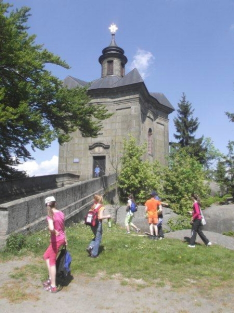 Děti ze základní školy v polské Nové Rudě na výletě v Broumově