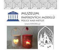 Muzeum papírových modelů zve na tvoření s vánoční tématikou
