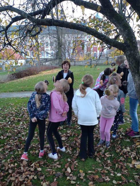 Halloweenská gymnastika