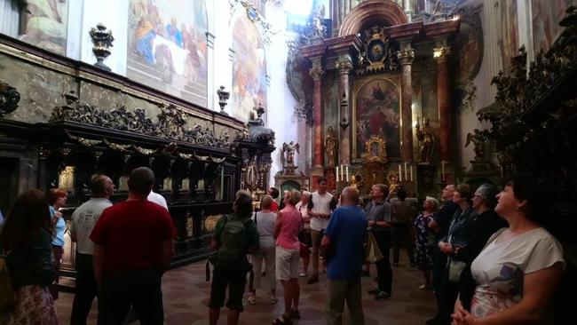 Zástupci Města Broumov připravili pro kolegy z Nowe Rudy teambuildingové setkání po stopách klenotů regionu 