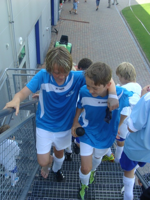 Náchodský fotbalový výběr žáků obsadil 7. místo v celostátním finále Danone cupu v Praze