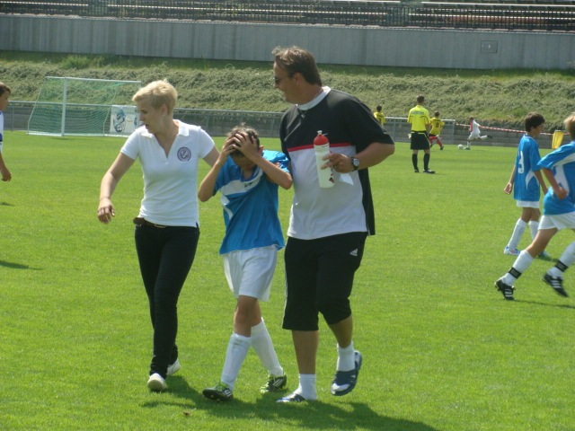 Náchodský fotbalový výběr žáků obsadil 7. místo v celostátním finále Danone cupu v Praze