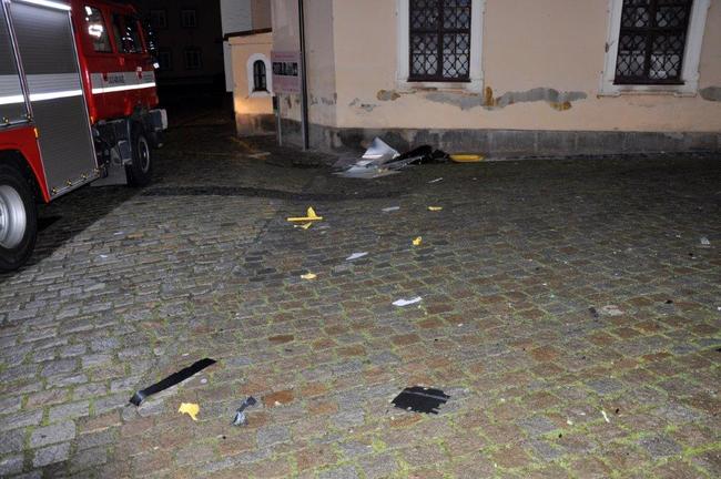 Výbuch v centru Broumova