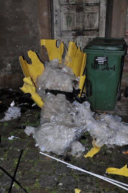 Výbuch v centru Broumova