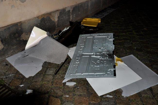 Výbuch v centru Broumova