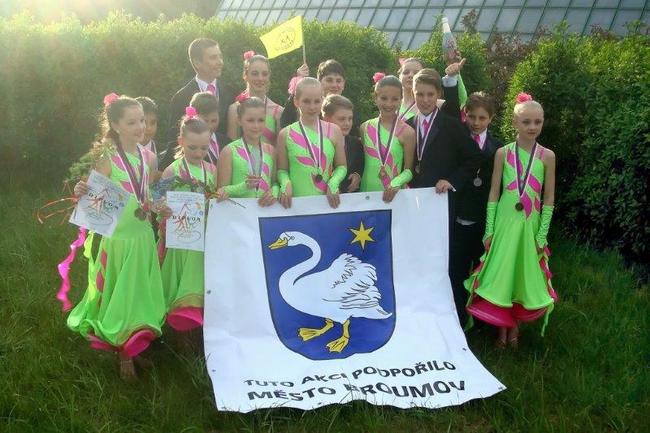 Taneční klub Broumov dvakrát na stupních vítězů na Mistrovství České republiky 