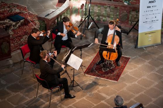 Špičkové Bennewitzovo kvarteto okouzlilo publikum na třetím koncertu festivalu Za poklady Broumovska
