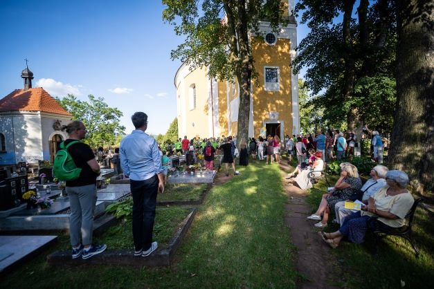 Účastníci Letních hornových kurzů ve Vernéřovicích