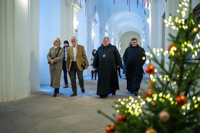Obrazem: Prezident na Broumovsku