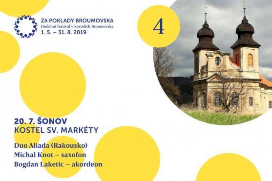 Netradiční spojení dvou hudebních nástrojů nabídne čtvrtý koncert v Šonově