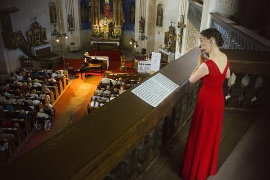 Na druhém koncertu festivalu Za poklady Broumovska vystoupilo Duo du Rêve