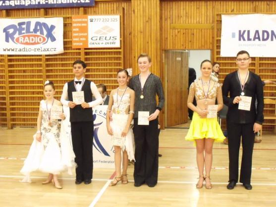 Broumovští tanečníci společenského tance sourozenci Jindřich a Štěpánka Novotní mají za sebou úspěšnou sezónu