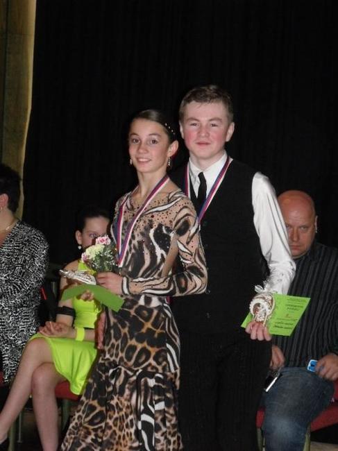 Broumovští tanečníci společenského tance sourozenci Jindřich a Štěpánka Novotní mají za sebou úspěšnou sezónu