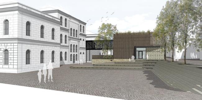 Vítězný architektonický návrh na rekonstrukci domu na Kostelním náměstí 