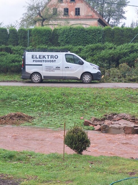 Část Broumovska je stále bez elektřiny