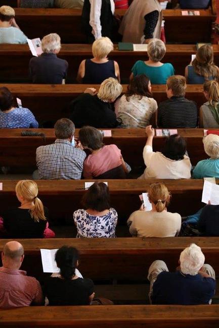 Ruprechtický kostel rozezněla harfa Kateřiny Englichové