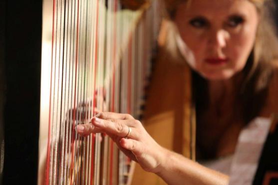 Ruprechtický kostel rozezněla harfa Kateřiny Englichové