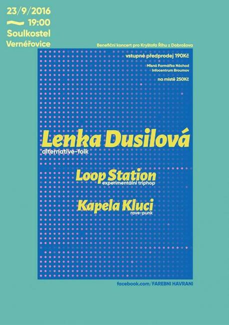Koncert Lenky Dusilové pomůže pětiletému Kryštofovi z Dobrošova