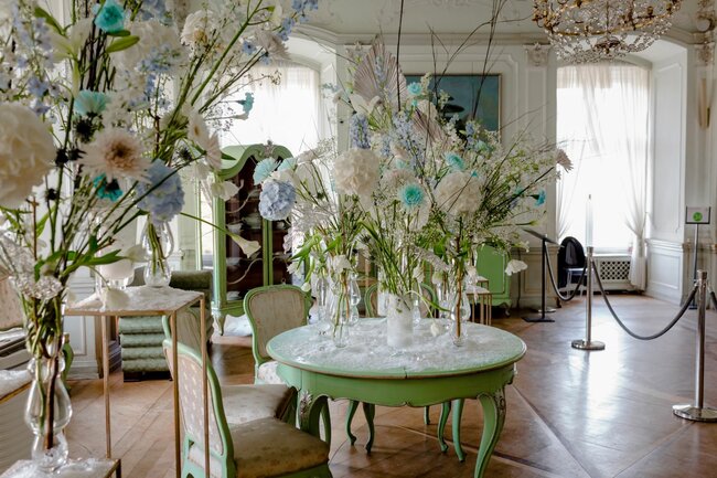 Začíná fantastická přehlídka květin na zámku Książ