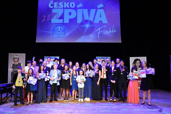 Soutěž Česko zpívá 2020 má své vítěze