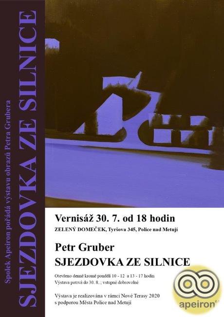 V Zeleném domečku bude vystavovat Petr Gruber