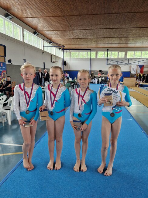 Nová hvězda broumovské gymnastiky