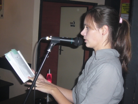Hana Lundiaková četla ze své knihy 