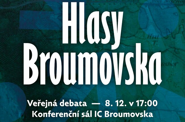 Přijďte na veřejnou debatu Hlasy Broumovska