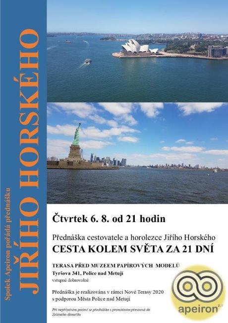 V Polici se s Jiřím Horkým vydají na cestu kolem světa 