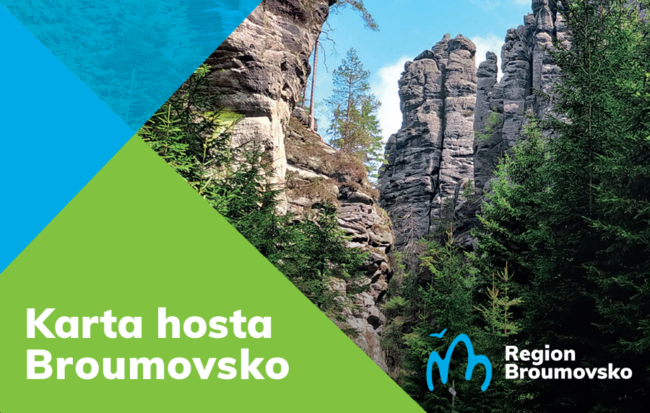 Připojte se ke Kartě hosta Broumovsko a buďte vidět!