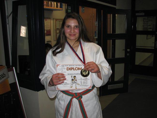 Medailové žně judistky Vondřejcové pokračují. Zlato má i z Memoriálu Svatopluka Frödeho