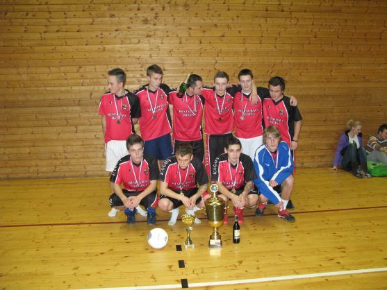 Vítězem halového fotbalového turnaje Sudety cup 2011 se stal tým Káňata