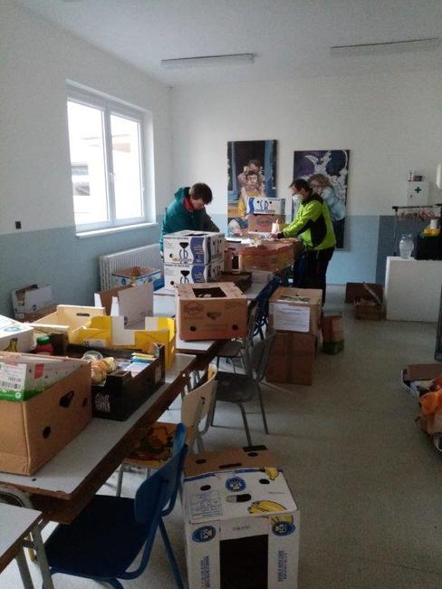 Poděkování za potravinovou sbírku