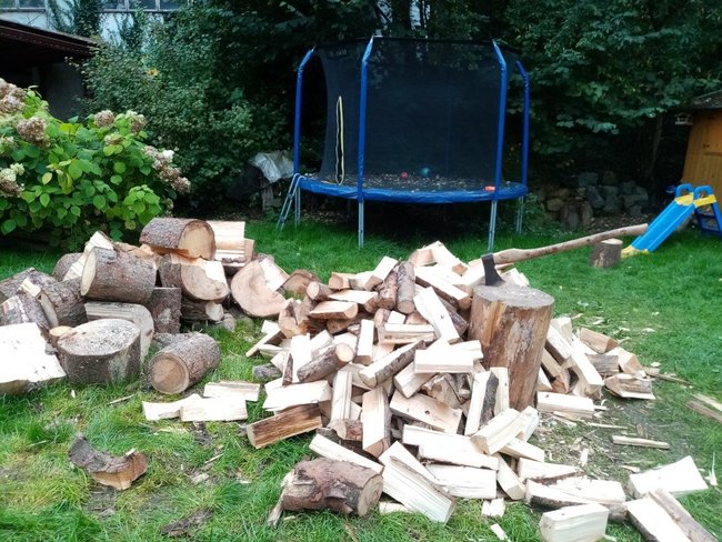 Aporie a štípání dřeva