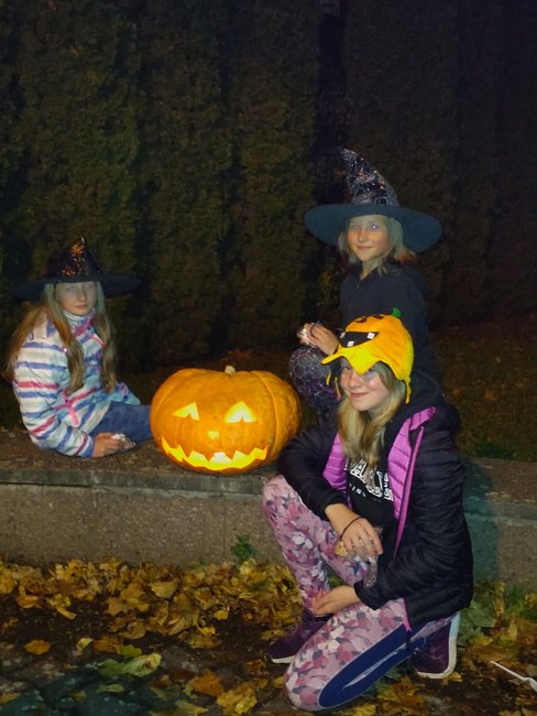 Haloweenská gymnastika